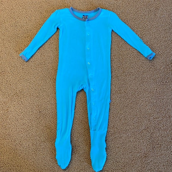 3 FOR $30 - Kickee Pants Footie with Snaps - PLAY - Picture 1 of 9